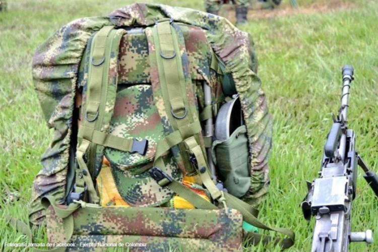 Fotografía tomada de Facebook - Ejército Nacional de Colombia